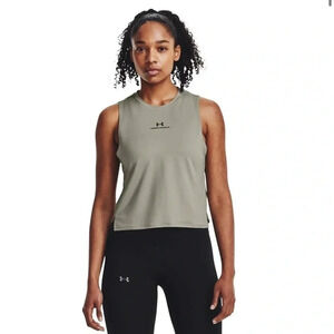 Under Armour Rush Energy Crop Tank Light Green Size L NWT